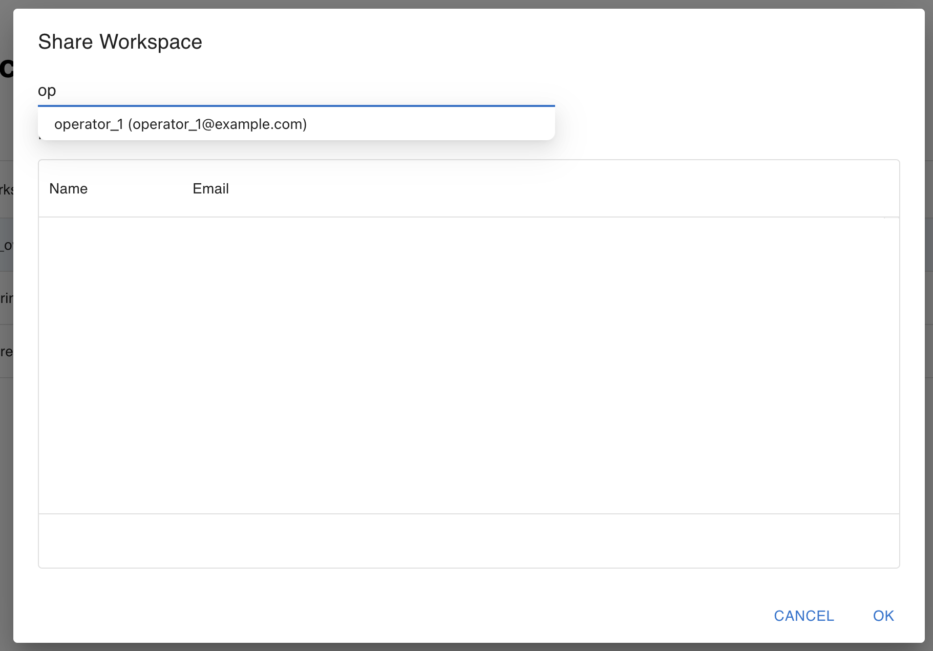 TypeUserToShare