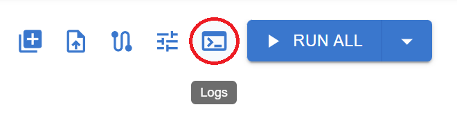Algo node buttons