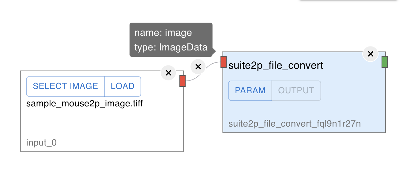 Connect nodes