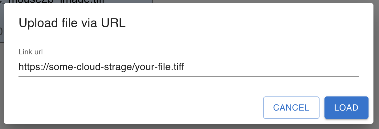 Input FILE URL